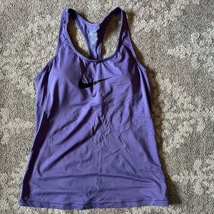 Purple Nike Dri Fit Tank Top